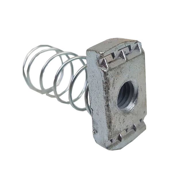 Écrous à ressort en acier inoxydable M8, écrou à ressort, écrou de contrefiche avec ressort