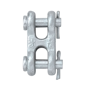 G-70 5/16 'H Type forgé double chape liens TWIN CLEVIS LINK GRADE 70 zingué pour chaîne