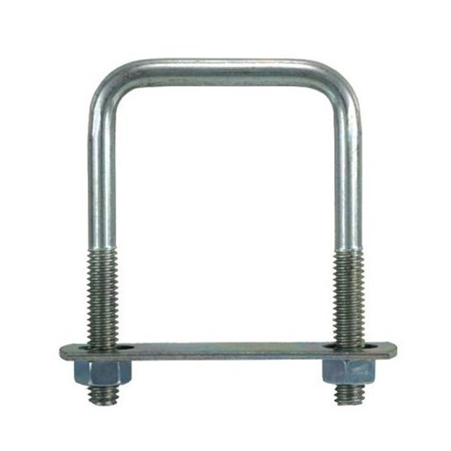 Boulon en U carré galvanisé