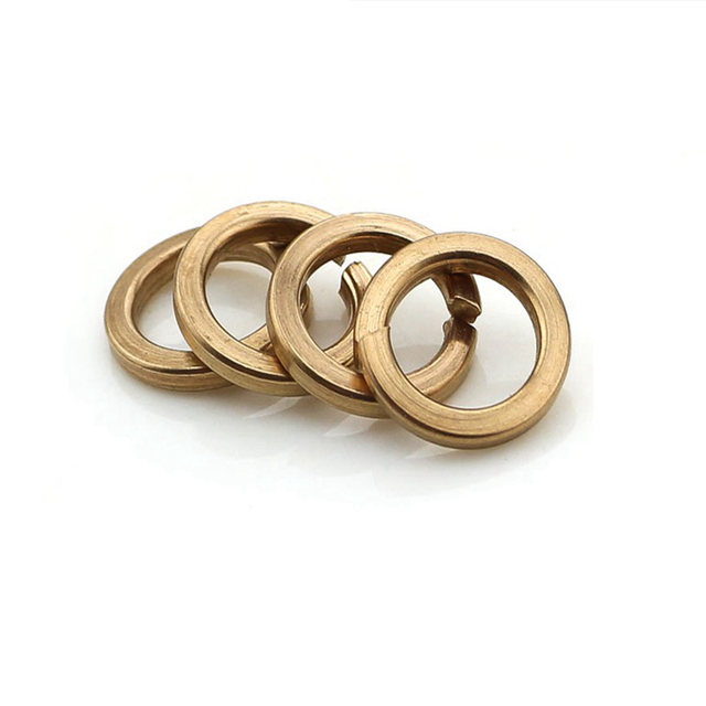 Rondelle de blocage fendue de qualité 8, rondelles élastiques DIN 127-B zinguées jaunes