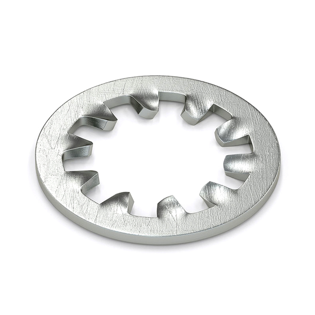 RONDELLES DE BLOCAGE DE DENTS INTERNES EN ACIER INOXYDABLE MÉTRIQUE DIN6797