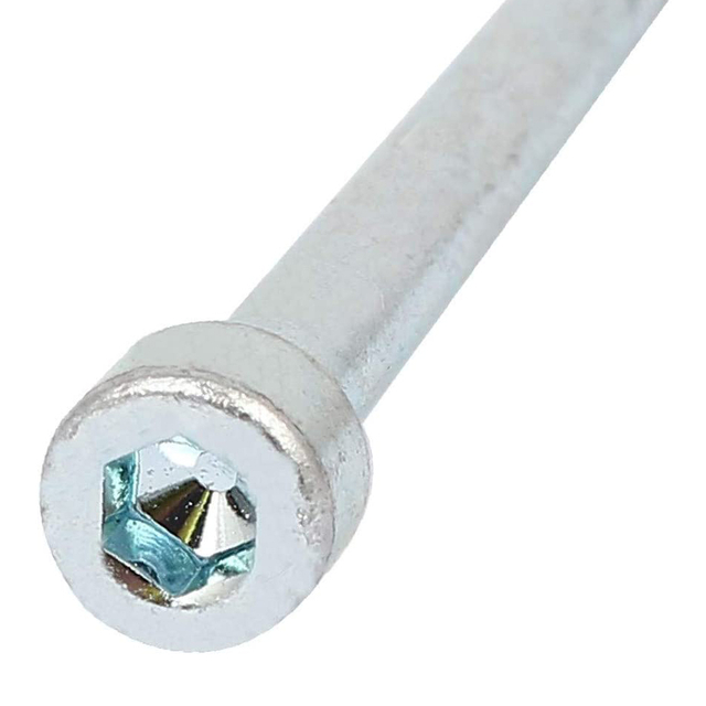 Vis à tête cylindrique à six pans creux classe 8,8 DIN 912 boulon Allen zingué