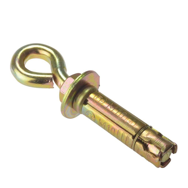 Boulon à œil d'ancrage en béton, bouclier robuste, 3 pièces, ancre de bouclier