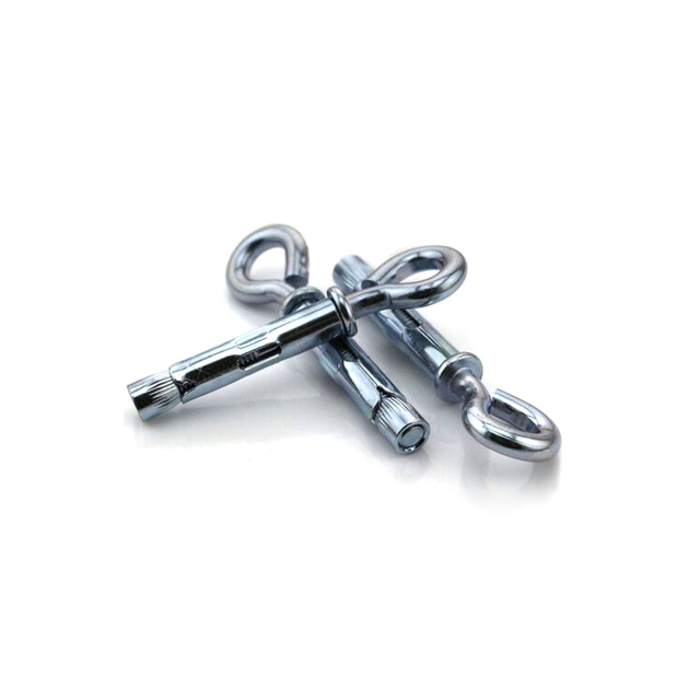 Boulons à œil robustes en Zinc, ancres à manchon en béton, boulons d'expansion, acier au carbone