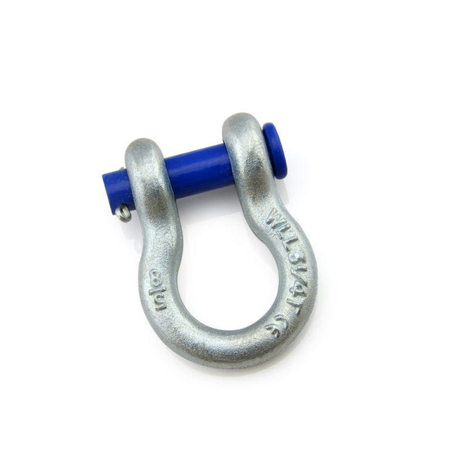 Manille à nœud de Type américain G213, corps en acier au carbone forgé, goupille en acier allié, manille d'ancrage galvanisée à chaud