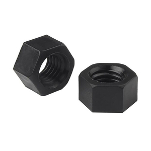 Acier au carbone 10B21/45# Grade 8 DIN934 Écrou hexagonal noir