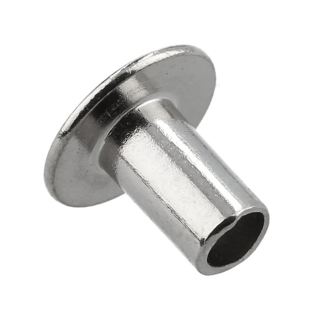 Rivet semi-tubulaire à tête bombée en acier inoxydable Din7340