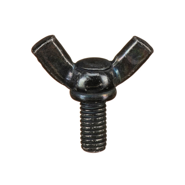 Jeu de boulons à ailes papillon noirs Din316, écrous à oreilles, attaches à vis à griffes