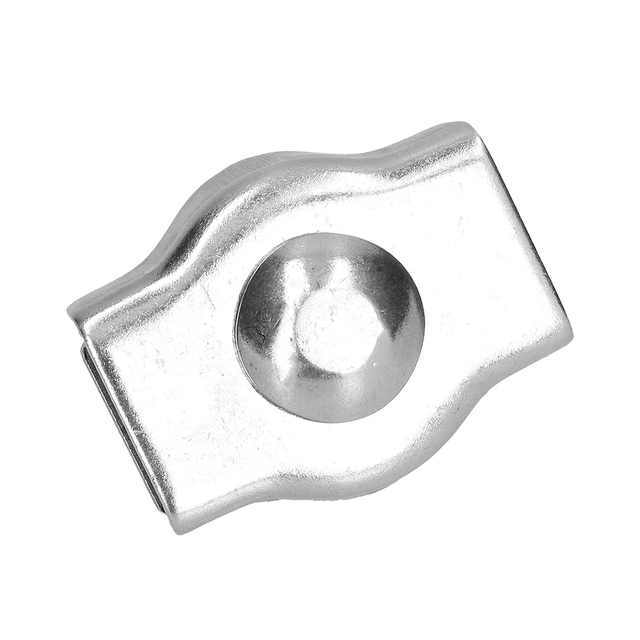 Le câble métallique de boulon simple simplex agrafe le serre-câble d'acier inoxydable