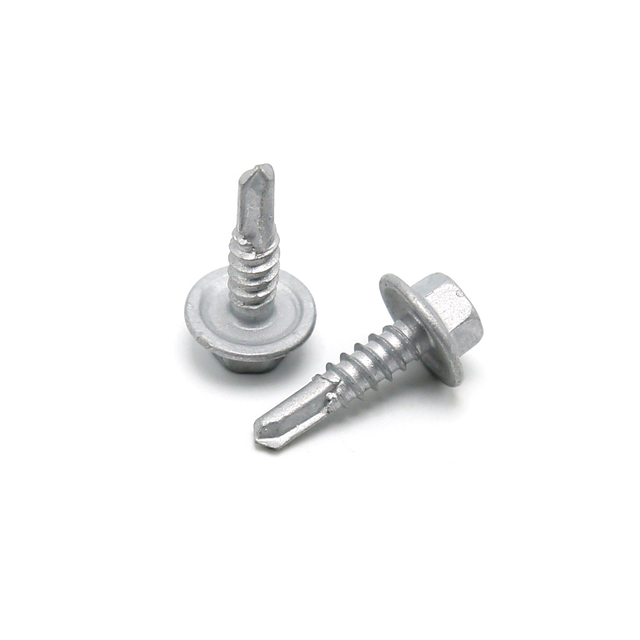 Vis autoperceuse à tête hexagonale à revêtement Ruspert pour acier épais